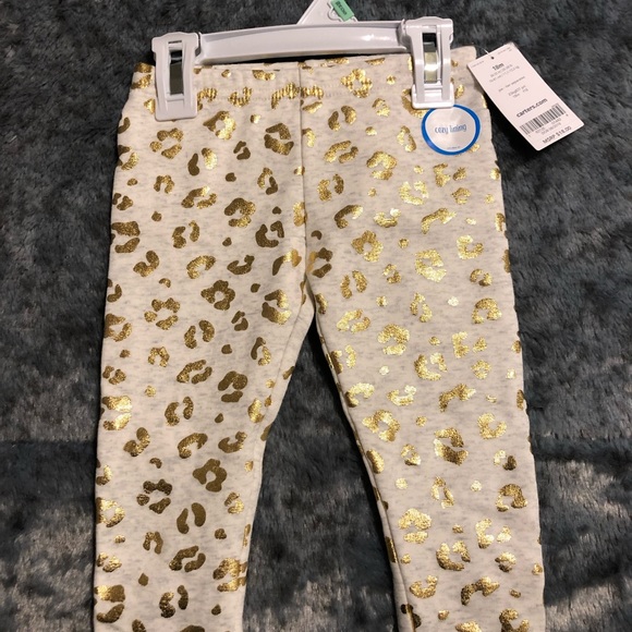 carters baby girl leggings